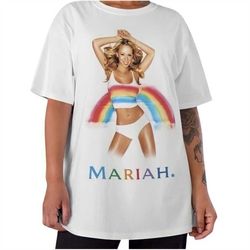 Mariah Carey Tshirt | Mariah Carey Rainbow Tee | Mariah Carey Graphic Tee | Mariah Carey Merch | Mariah Carey Fan | Prid