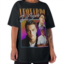 Leonardo DiCaprio Tshirt | Leonardo DiCaprio Graphic Tee | Titanic Shirt | Leo Tshirt | Leonard Tee | Actor Tshirt | Hol