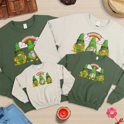 St Patrick's Day Gnomes, St. Patricks Day, Gnome Sweatshirt, Saint Paddy's Day, Cute Saint Paddy's Day, Lucky Sweater, S