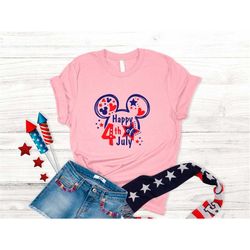 Happy 4th Of July America shirt, Disney 4th Of July Shirts, Independence Day Family Tee,4th Of July Mickey minnie Shirt,