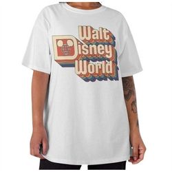 Retro Disney World Tshirt | Walt Disney World Tee | Disney Tshirt | Disney World Tshirt | Vintage Disney World Graphic T