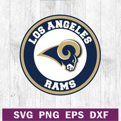 Los angeles rams football logo SVG, Los angeles rams SVG, Rams football logo SVG PNG DXF