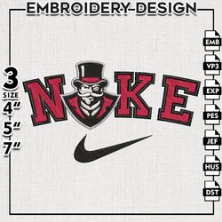 Nike Austin Peay Governors Embroidery Designs, NCAA Embroidery Files, Austin Peay Governors Machine Embroidery Files