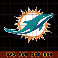 Miami Dolphins NFL Logo Svg, NFL, NFL Teams, NFL Logo, NFL Football Svg, NFL Team Svg, NFL Svg, NLF