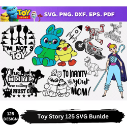 Toy Story 125 designs PNG, SVG, EPS, SVG