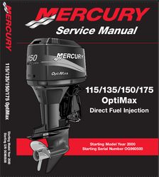 Mercury OptiMax 115 135 150 175 DFi Service Manual