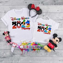 Disney matching shirts, Disney trip 2023, Disney Unisex Tee, Disney family shirts, Disney kids shirts, Disney family mat