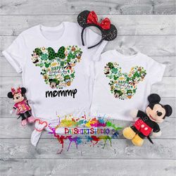 Disney St. Patrick shirts, Disney Shamrock Shirt, Disney Trip Matching Shirts, Disney shirts for kids and adults, Shamro