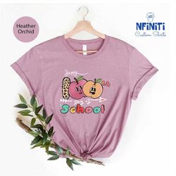 Happy 100 Days Of School Shirt, Kindergarten Shirt, Kids Shirts, School Shirts, Kindergarten Gift, Back To School Shirt,