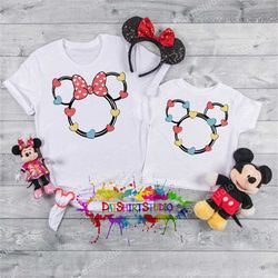 Disney Valentine's Day, Disney unisex shirts for kids and adults, Disney Minnie/Mickey matching Shirts, Minnie/Mickey Va