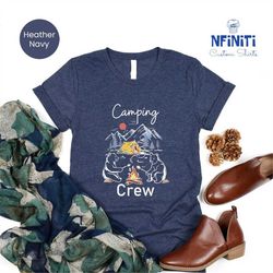 Camping Matching Shirt, Camp Marshmallow T-Shirt, Camp Fire Shirt, Family Camp Shirt, Camping Shirt, Camp Lover Shirt, W