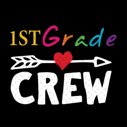 1st grade crew SVG Files For Silhouette, Back to school, school svg, school, back to  school svg