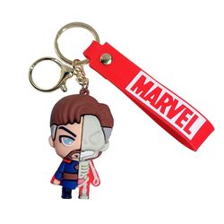 Disney Cartoon Marvel Hidden Dissectibles Spider-Man Pendant Keychain Car Key Chain Key Ring Keyring Bag Ornament