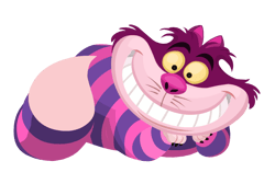 Alice in Wonderland PNG, Alice in Wonderland Clipart, Cheshire Cat PNG, Over Images to Make Alice in Wonderland Stickers