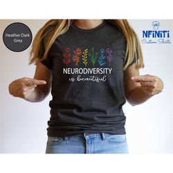 Neurodiversity Shirt,Embrace Neurodiversity Shirt,Embrace ADHD Autism, ASD T-Shirt,Autism Month TShirt, Adhd Awareness,M
