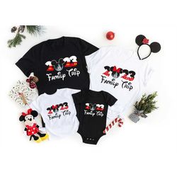 Disneyworld Trip Shirts 2023, Mickey and Minnie Matching Shirts, Disneyworld or Disneyland Shirt, Disneyworld Family Shi