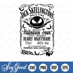 Jack Skellington's Whiskey svg, Jack Skellington svg, Halloween gift, Halloween Svg, Midwest Wild Child, Halloween Drink