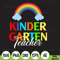Kindergarten Rainbow  svg png