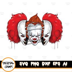 Penny Wise svg,png,dxf,Clown svg, png, dxf,cricut, IT svg,jessie svg,png,dxf, Halloween svg,png,dxf