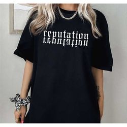 Vintage Taylor Swift Reputation Font Style Shirt, Reputation Shirt, Reputation Eras Shirt, Rep Shirt, Taylor Swift Vinta