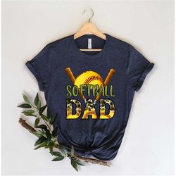 Softball Dad Shirts, Softball Dad T Shirt, Softball Shirts for Dad, Family Softball Shirts, Game Day Shirts, Father's Da