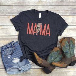 Mama Thunderstruck Shirt, ACDC Mama T-Shirt, Rocker Mama Shirts, ACDC Shirts, Mom Shirts, Mother's Day Gift Shirt