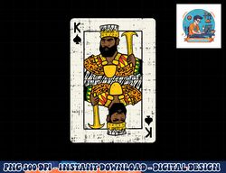 African King Card Black Pride BLM Couple Match Halloween Men png, sublimation copy