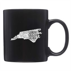 North Carolina Mug, North Carolina Gift, NC Mug, NC Gift, North Carolina Gifts, Home State Mug, Raleigh Mug, Home State