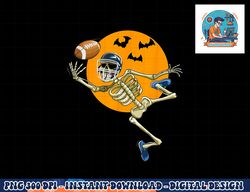American Football Skeleton Halloween Men Boys Football Fan png, sublimation copy
