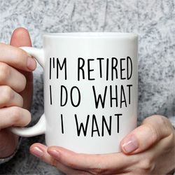 Retirement Mug, Funny Retirement Gift for Men or Women Gifts Idea Coffee Mug