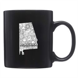 Cute Alabama Mug, Cute Alabama Gift, AL Mug, AL Gift, Alabama State Mug, Alabama Coffee, State Of Alabama, Alabama Gifts