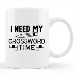 Crossword Mug, Crossword Gift, Crossword Puzzle, CrosswordGifts, Crossword Lover Gift, Crossword Cup, Word Search, Cross