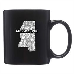 Cute Mississippi Mug, Mississippi Mugs, Gift For Mississippi, Mississippi Pride, MS Mug, MS Gift, Mississippi Cup, Missi