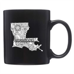 Cute Louisiana Mug, Cute Louisiana Gift, Louisiana Gifts, New Orleans Mug, LA Mug, LA Gift, Louisiana Coffee, Gift For L