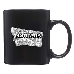 Cute Montana Mug, Cute Montana Gift, Montana Gifts, Montana Gift Idea, Montana State Mug, MT Mug, MT Gift, Montana Cups,