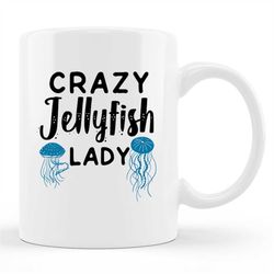 Jellyfish Mug, Jellyfish Gift, Cute Jellyfish, Cute Jellyfish Mug, Jellyfish Lover Gift, Ocean Mug, JellyfishGifts, Jell