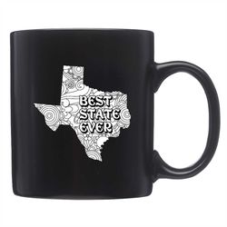 Texas Mug, Texas Gift, TX Mug, TX Gift, Texas Cup, Texas Mugs, Texas Pride, Texas Gifts, Texas State Mug, Home State Mug