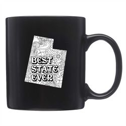 Utah Mug, Utah Gift, UT Mug, UT Gift, Utah Coffee, Utah State Mug, Home State Mug, Utah Mugs, Utah Gifts, Utah Souvenir,