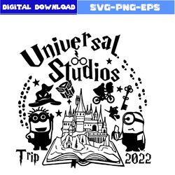 Universal Studios Trip 2023 Svg ,Universal Pictures Svg, Universal Studios 2023 Svg, Disney Svg, Png Eps File