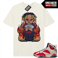 Trophy Room 7s shirts to match Sneaker Match Tees Sail 'Trap Chucky'