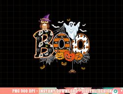 Boo Creepy Owl Pumpkin Ghost Funny Halloween Costume png, sublimation copy