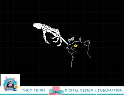 Cat Black Lover Skeleton Hand Boop Funny Halloween 2022 png, sublimation copy