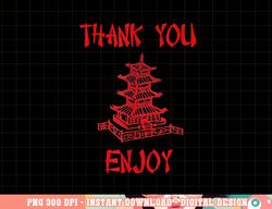 Chinese Take Out Thank You Enjoy Halloween 2020 Costume png, sublimation copy