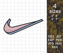 digital design instant download. machine embroidery design file.nike logo embroidery pattern. machine embroidery pattern