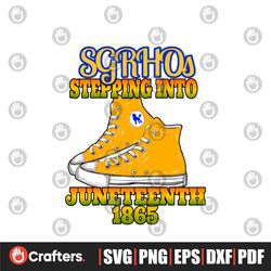 Sgrho Stepping Into Juneteenth Best Svg Cutting Digital Files