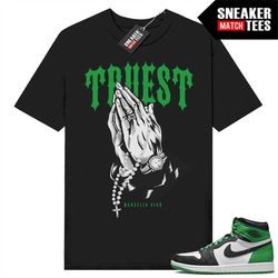 Lucky Green 1s  Sneaker Match Tees Black 'Gior Truest'