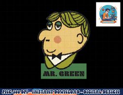 Clue Halloween Mr. Green Big Face png, sublimation copy