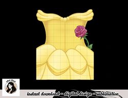 Disney Beauty And Beast Belle Dress Costume Halloween png, sublimation copy