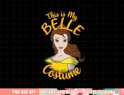 Disney Beauty And The Beast Belle My Costume Halloween png, sublimation copy