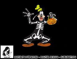 Disney Goofy Skeleton Halloween png, sublimation copy